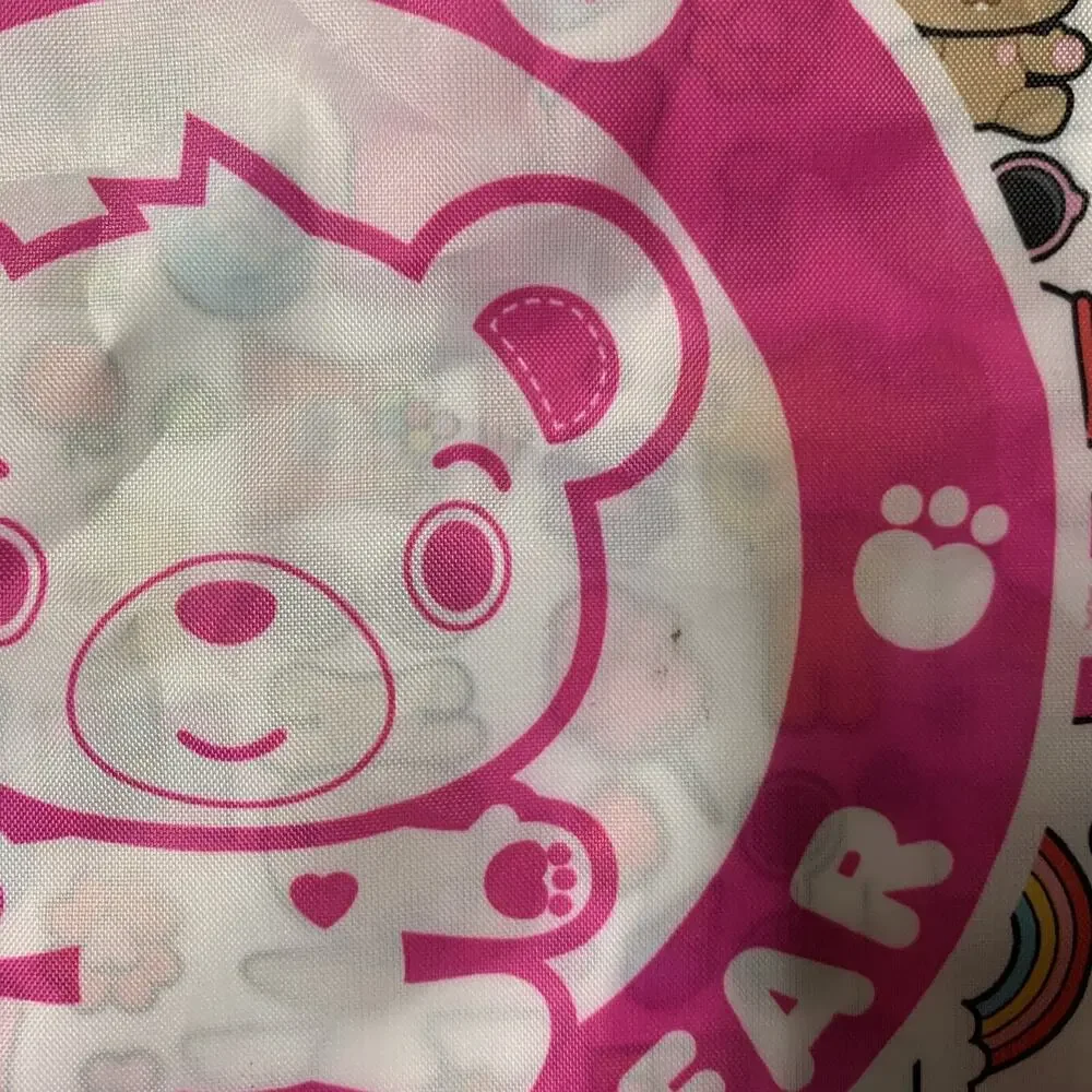 RARE Kabu Build A Bear Drawstring Cinch Bag Kawaii Backpack Tote Animals BABW